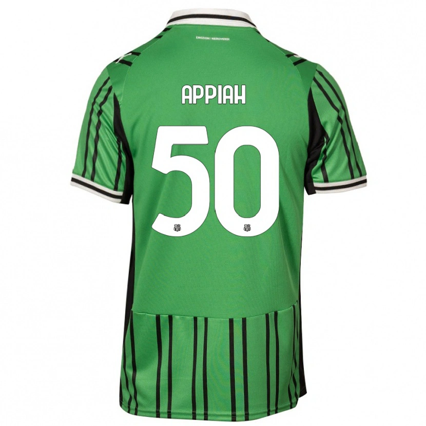 Danxen Herren Lorenzo Appiah #50 Grün Schwarz Heimtrikot Trikot 2025/26 T-Shirt Österreich