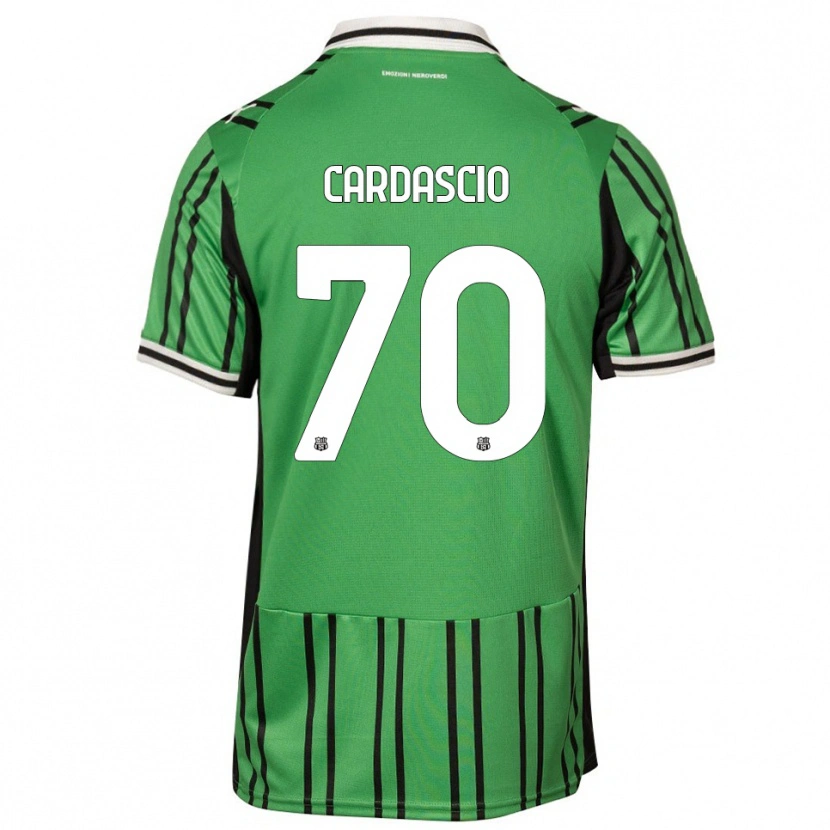 Danxen Herren Alessandro Cardascio #70 Grün Schwarz Heimtrikot Trikot 2025/26 T-Shirt Österreich
