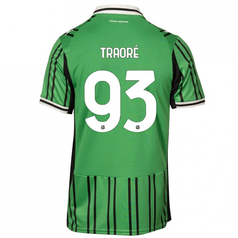 Danxen Herren Kadidia Traoré #93 Grün Schwarz Heimtrikot Trikot 2025/26 T-Shirt Österreich