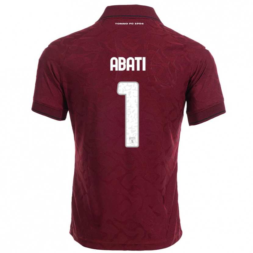 Danxen Herren Lorenzo Abati #1 Burgunderrot Weiß Heimtrikot Trikot 2025/26 T-Shirt Österreich