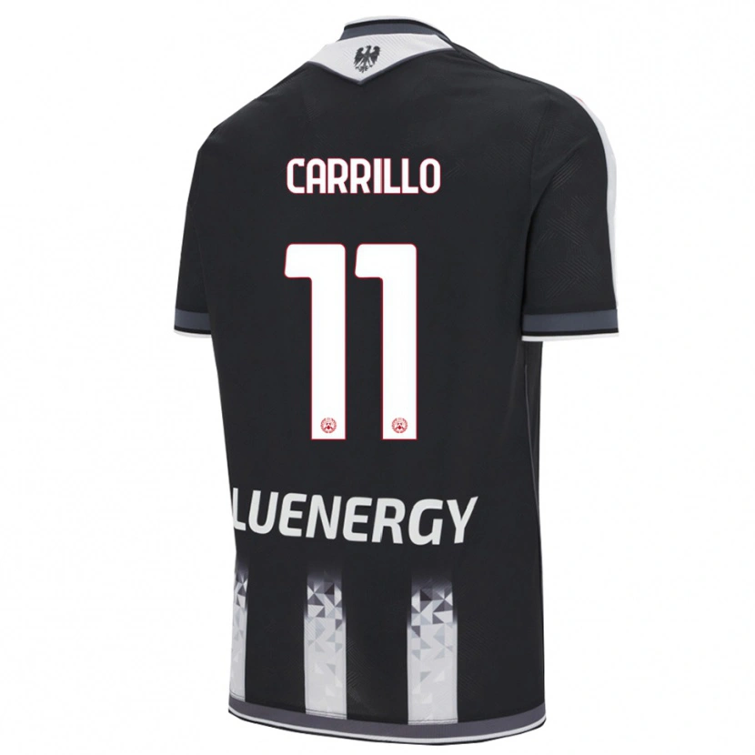 Danxen Herren Pietro Carrillo #11 Schwarz Weiß Heimtrikot Trikot 2025/26 T-Shirt Österreich