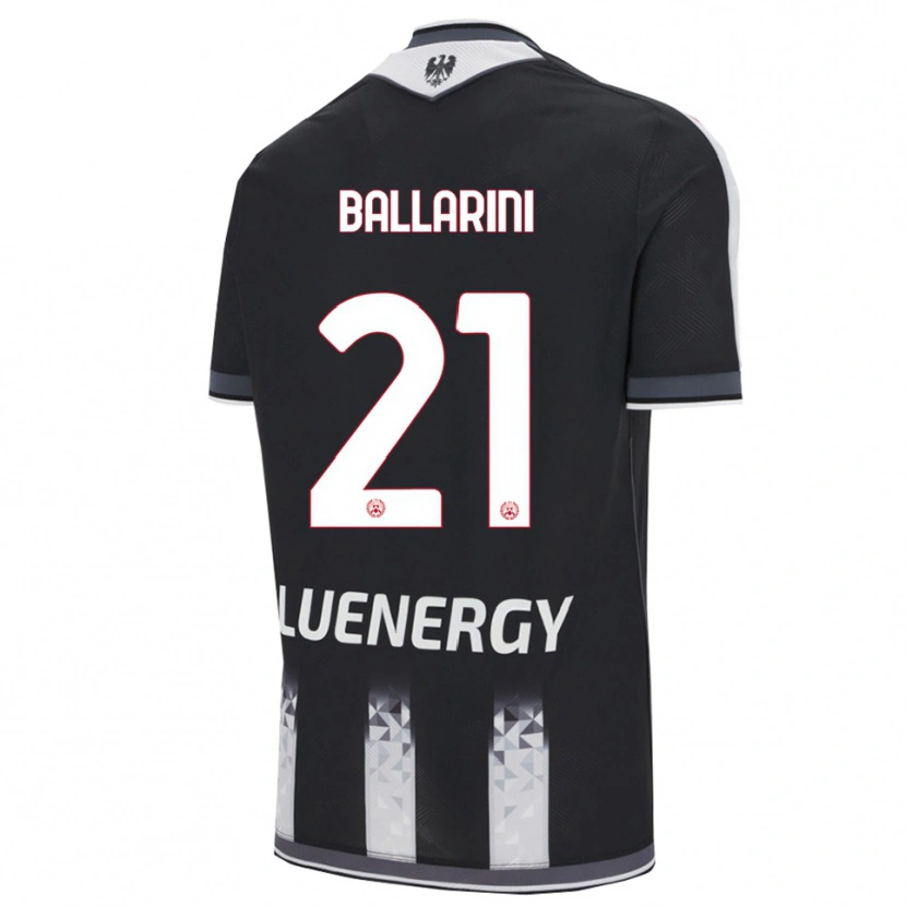 Danxen Herren Marco Ballarini #21 Schwarz Weiß Heimtrikot Trikot 2025/26 T-Shirt Österreich
