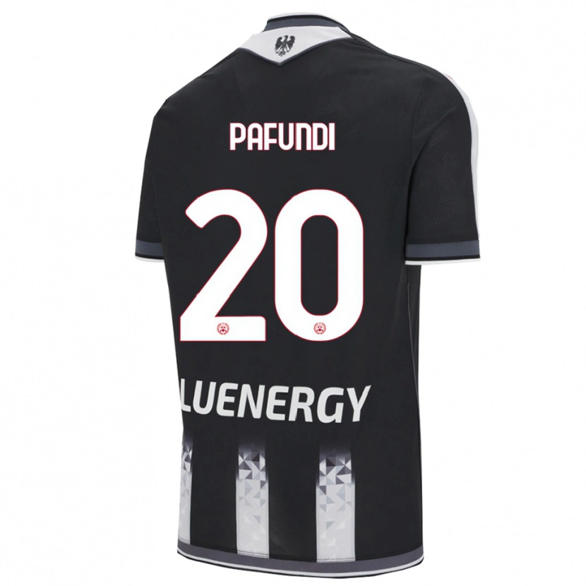 Danxen Herren Simone Pafundi #20 Schwarz Weiß Heimtrikot Trikot 2025/26 T-Shirt Österreich