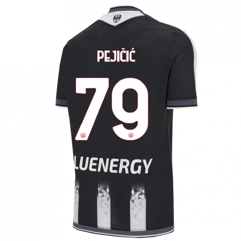 Danxen Herren David Pejičić #79 Schwarz Weiß Heimtrikot Trikot 2025/26 T-Shirt Österreich
