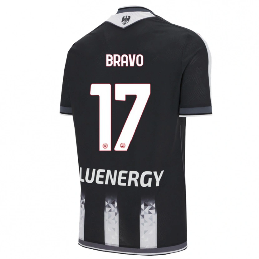 Danxen Herren Iker Bravo #17 Schwarz Weiß Heimtrikot Trikot 2025/26 T-Shirt Österreich