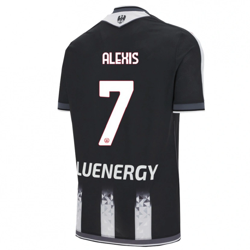 Danxen Herren Alexis Sánchez #7 Schwarz Weiß Heimtrikot Trikot 2025/26 T-Shirt Österreich