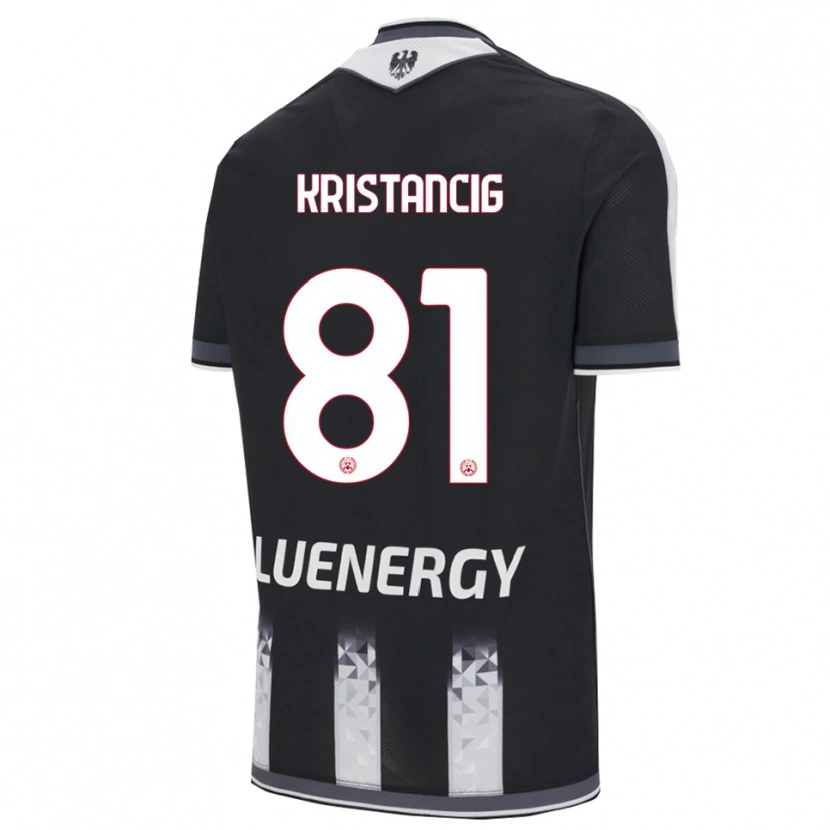 Danxen Herren Luca Kristancig #81 Schwarz Weiß Heimtrikot Trikot 2025/26 T-Shirt Österreich