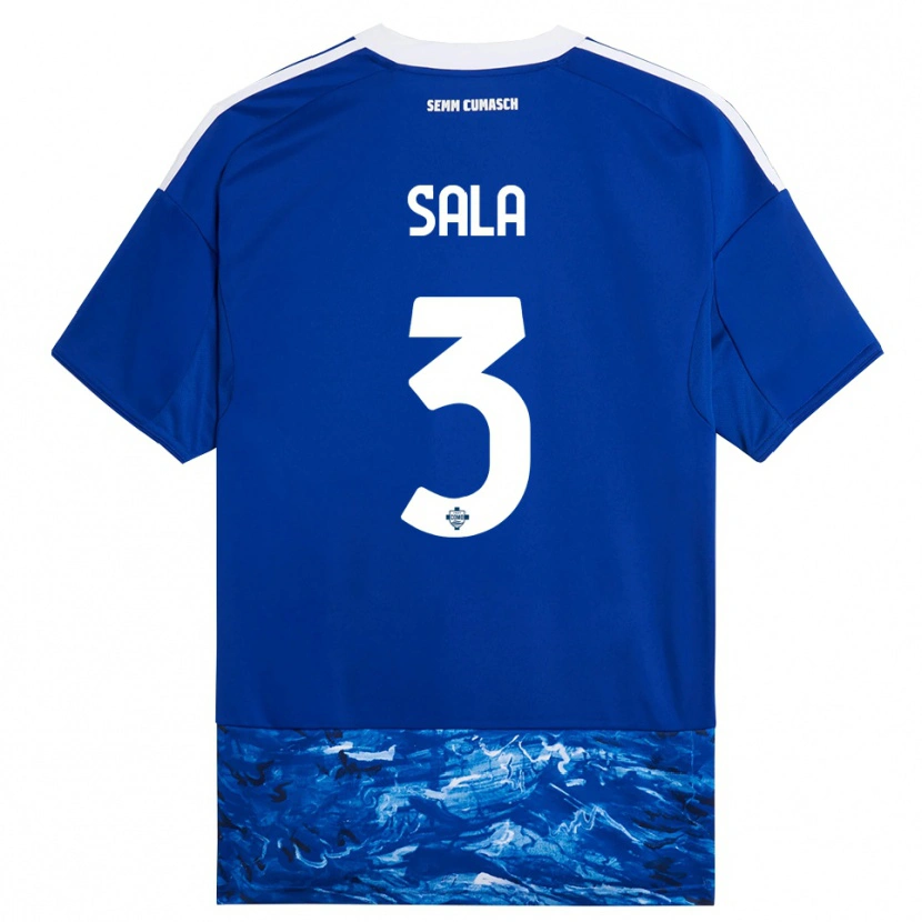 Danxen Herren Marco Sala #3 Blau Weiß Heimtrikot Trikot 2025/26 T-Shirt Österreich