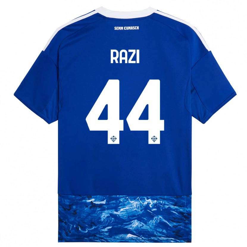 Danxen Herren Naj Razi #44 Blau Weiß Heimtrikot Trikot 2025/26 T-Shirt Österreich