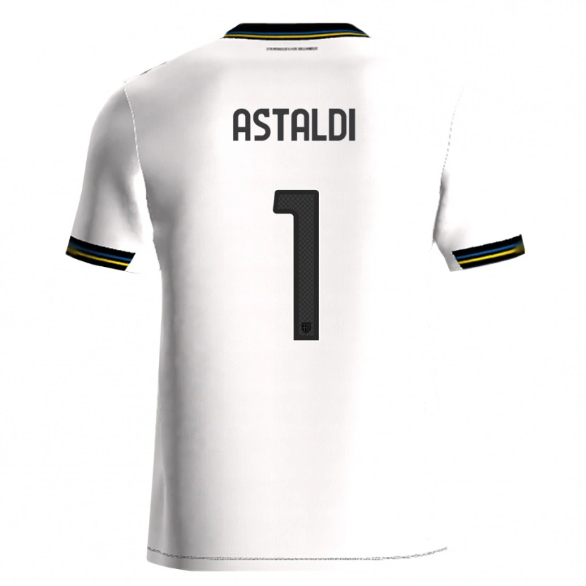 Danxen Herren Gianluca Astaldi #1 Weiß Schwarz Heimtrikot Trikot 2025/26 T-Shirt Österreich