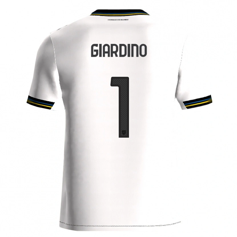 Danxen Herren Andrea Giardino #1 Weiß Schwarz Heimtrikot Trikot 2025/26 T-Shirt Österreich