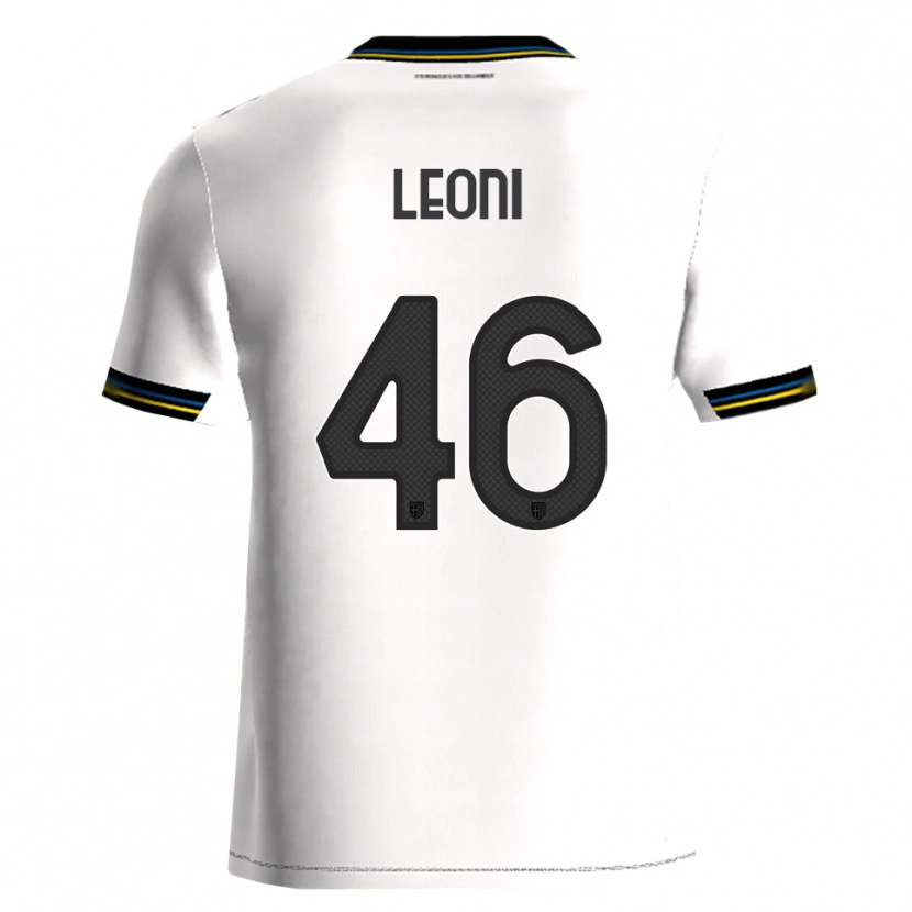 Danxen Herren Giovanni Leoni #46 Weiß Schwarz Heimtrikot Trikot 2025/26 T-Shirt Österreich