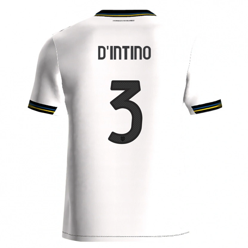 Danxen Herren Roberto D'intino #3 Weiß Schwarz Heimtrikot Trikot 2025/26 T-Shirt Österreich