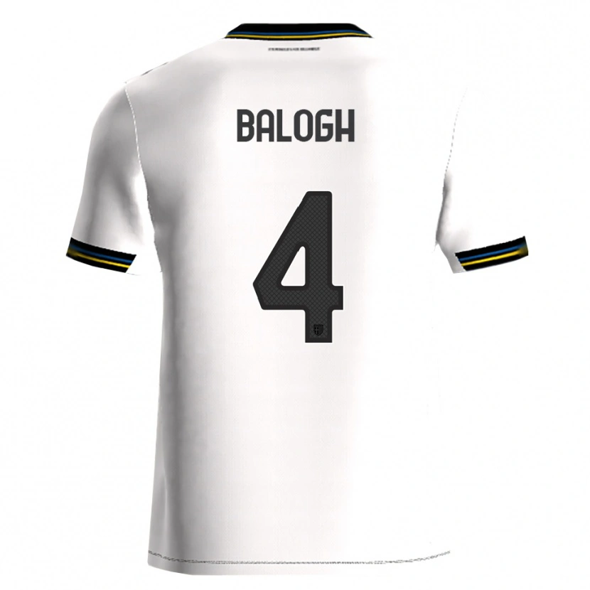 Danxen Herren Botond Balogh #4 Weiß Schwarz Heimtrikot Trikot 2025/26 T-Shirt Österreich