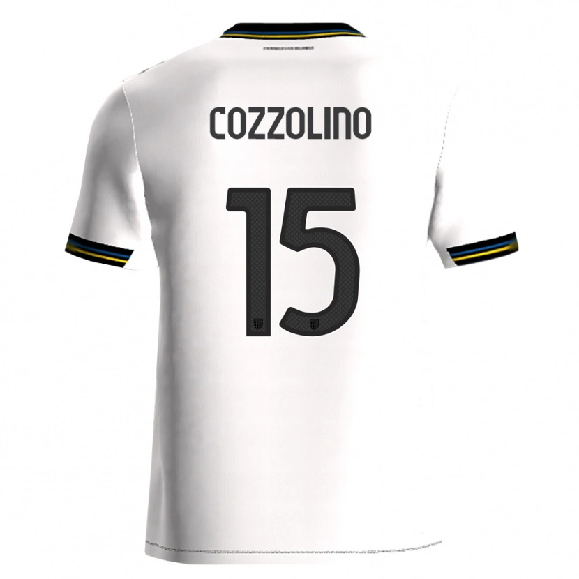 Danxen Herren Christian Cozzolino #15 Weiß Schwarz Heimtrikot Trikot 2025/26 T-Shirt Österreich