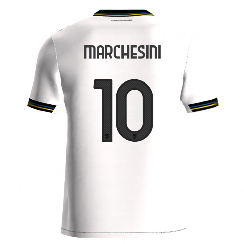 Danxen Herren Cosimo Marchesini #10 Weiß Schwarz Heimtrikot Trikot 2025/26 T-Shirt Österreich