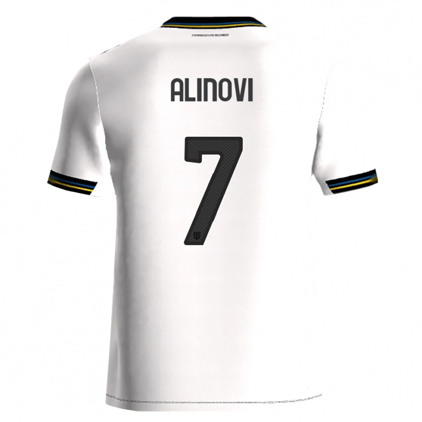 Danxen Herren Filippo Alinovi #7 Weiß Schwarz Heimtrikot Trikot 2025/26 T-Shirt Österreich