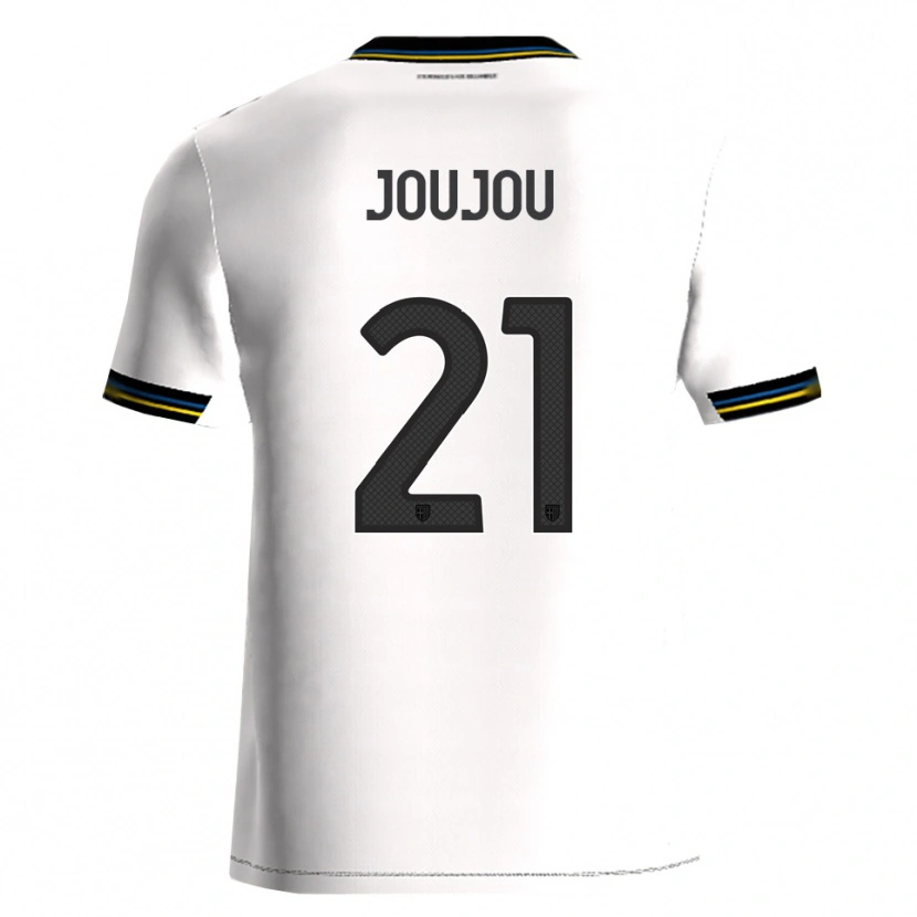 Danxen Herren Antoine Joujou #21 Weiß Schwarz Heimtrikot Trikot 2025/26 T-Shirt Österreich