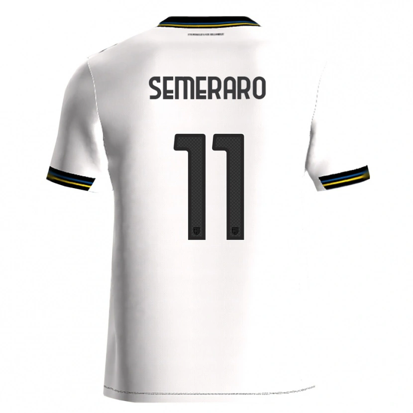 Danxen Herren Riccardo Semeraro #11 Weiß Schwarz Heimtrikot Trikot 2025/26 T-Shirt Österreich