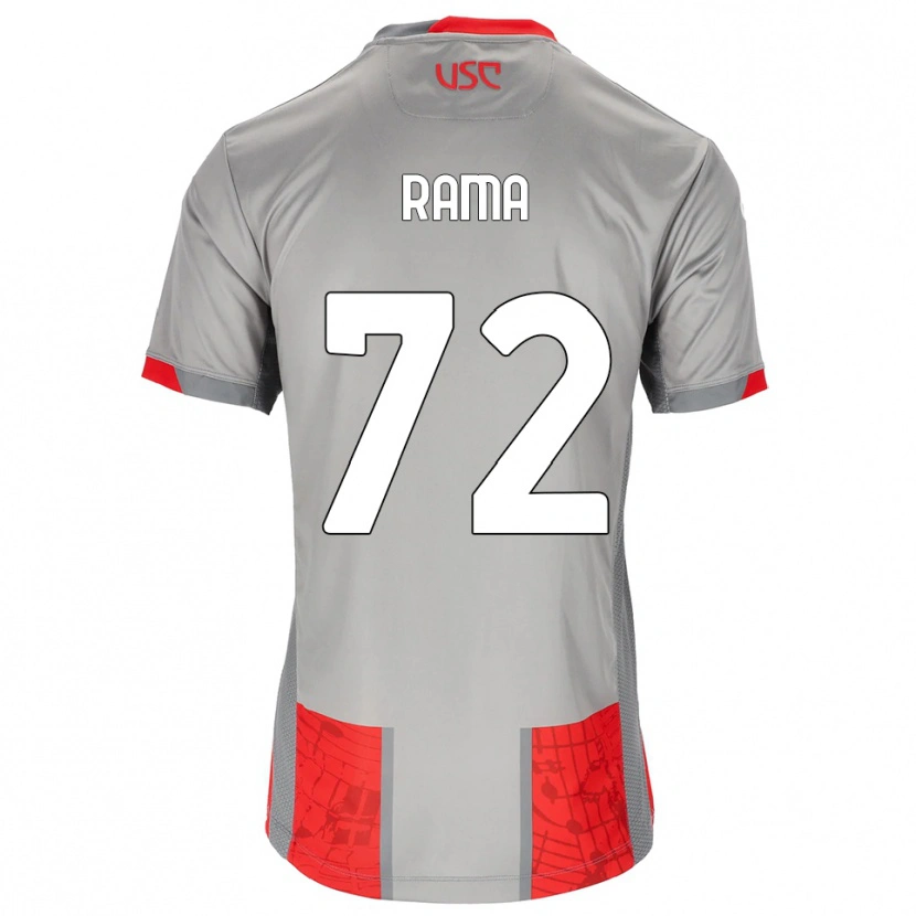 Danxen Herren Alex Rama #72 Rot Grau Heimtrikot Trikot 2025/26 T-Shirt Österreich