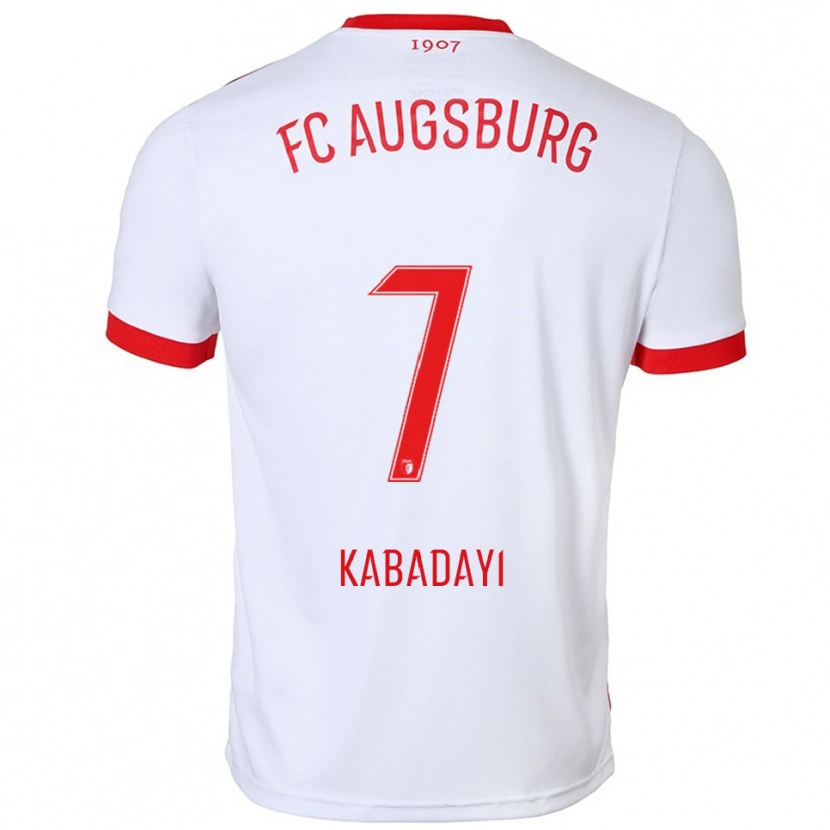 Danxen Herren Yusuf Kabadayi #7 Weiß Rot Heimtrikot Trikot 2025/26 T-Shirt Österreich