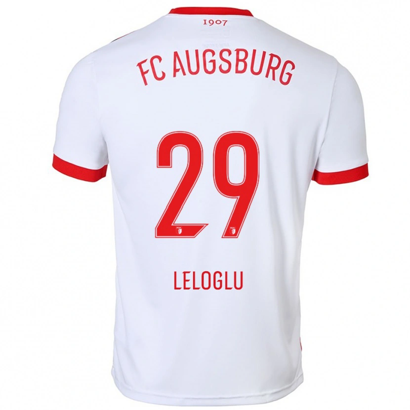 Danxen Herren Aras Leloglu #29 Weiß Rot Heimtrikot Trikot 2025/26 T-Shirt Österreich
