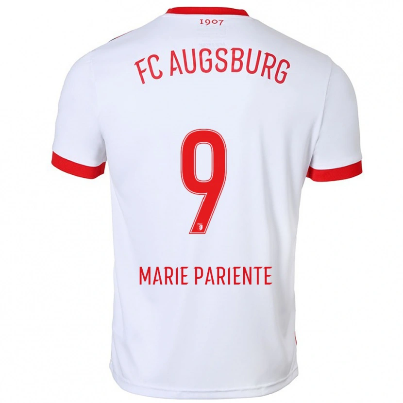 Danxen Herren Sophia Marie Pariente #9 Weiß Rot Heimtrikot Trikot 2025/26 T-Shirt Österreich