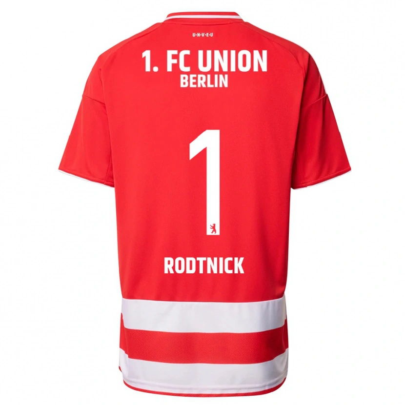 Danxen Herren Jaden Rodtnick #1 Rot Weiß Heimtrikot Trikot 2025/26 T-Shirt Österreich