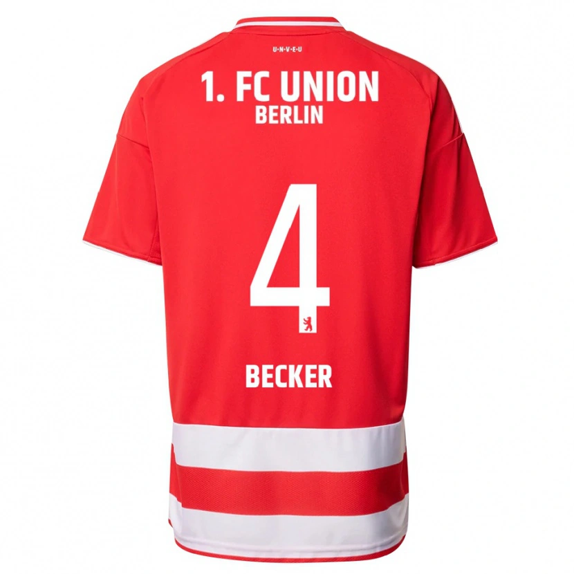 Danxen Herren Marie Becker #4 Rot Weiß Heimtrikot Trikot 2025/26 T-Shirt Österreich