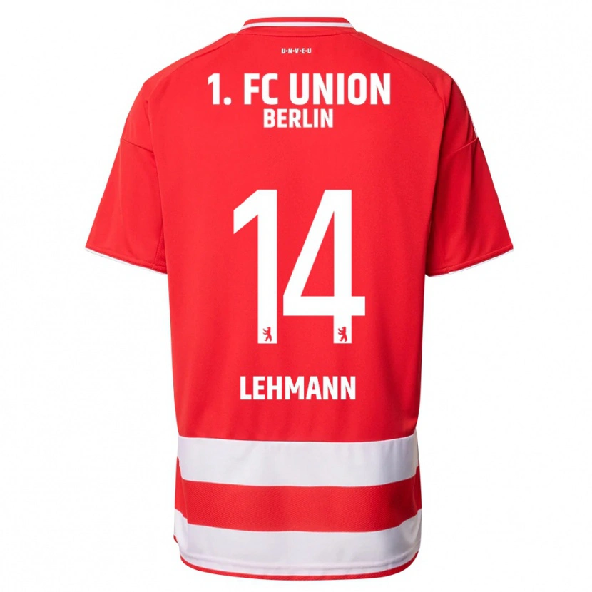 Danxen Herren Noah Lehmann #14 Rot Weiß Heimtrikot Trikot 2025/26 T-Shirt Österreich