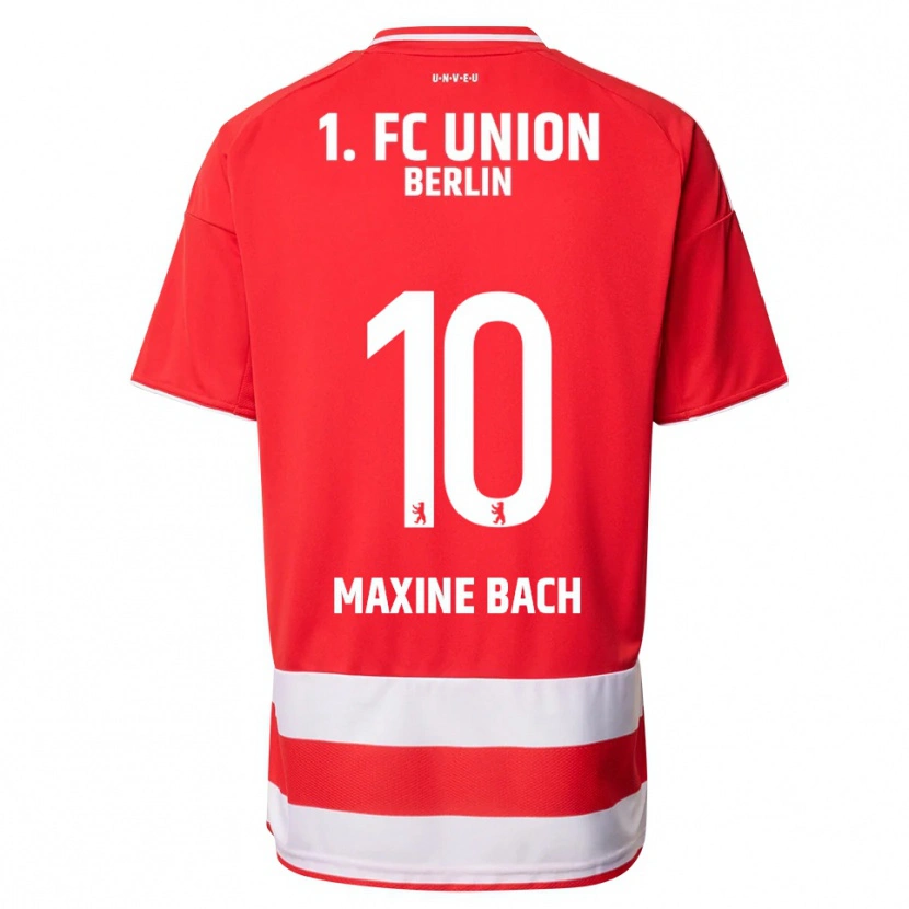 Danxen Herren Latoya Maxine Bach #10 Rot Weiß Heimtrikot Trikot 2025/26 T-Shirt Österreich