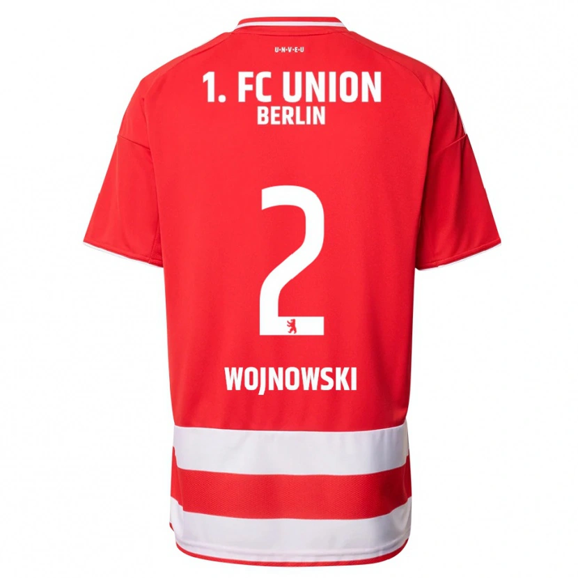 Danxen Herren Wiktorian Wojnowski #2 Rot Weiß Heimtrikot Trikot 2025/26 T-Shirt Österreich
