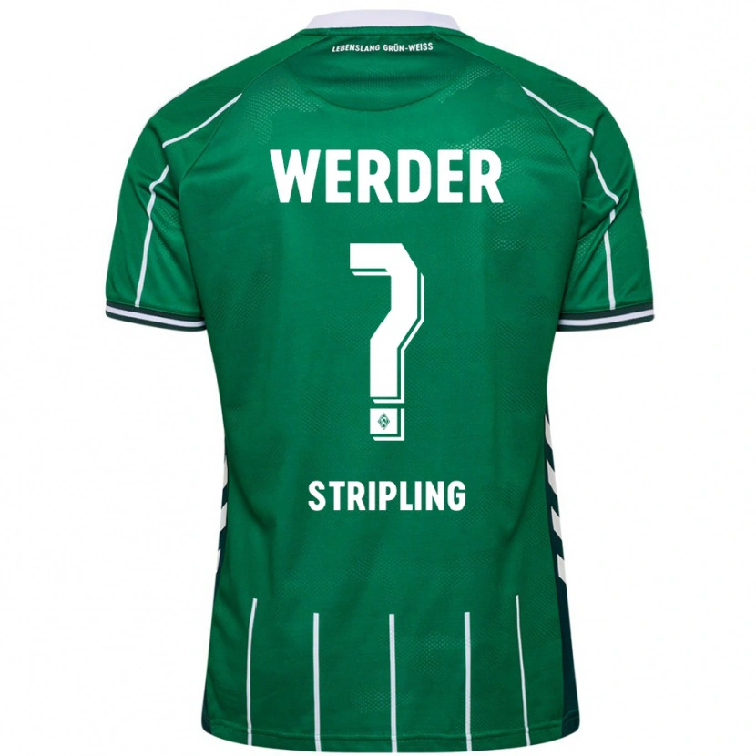 Danxen Herren Ben Stripling #0 Grün Weiß Heimtrikot Trikot 2025/26 T-Shirt Österreich