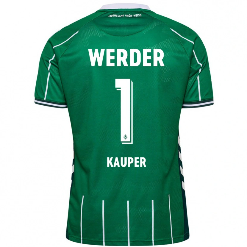 Danxen Herren Ben Käuper #1 Grün Weiß Heimtrikot Trikot 2025/26 T-Shirt Österreich