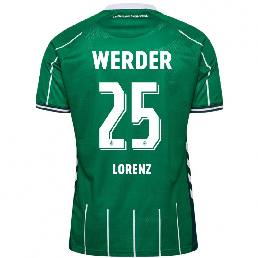 Danxen Herren Jacob Lorenz #25 Grün Weiß Heimtrikot Trikot 2025/26 T-Shirt Österreich