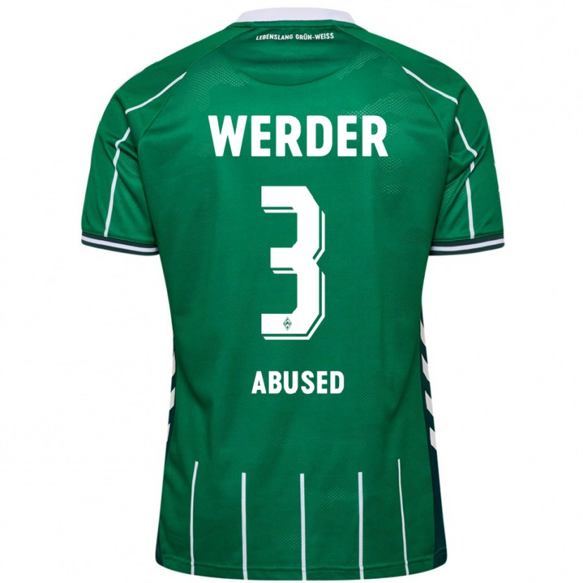 Danxen Herren Dlges Abused #3 Grün Weiß Heimtrikot Trikot 2025/26 T-Shirt Österreich