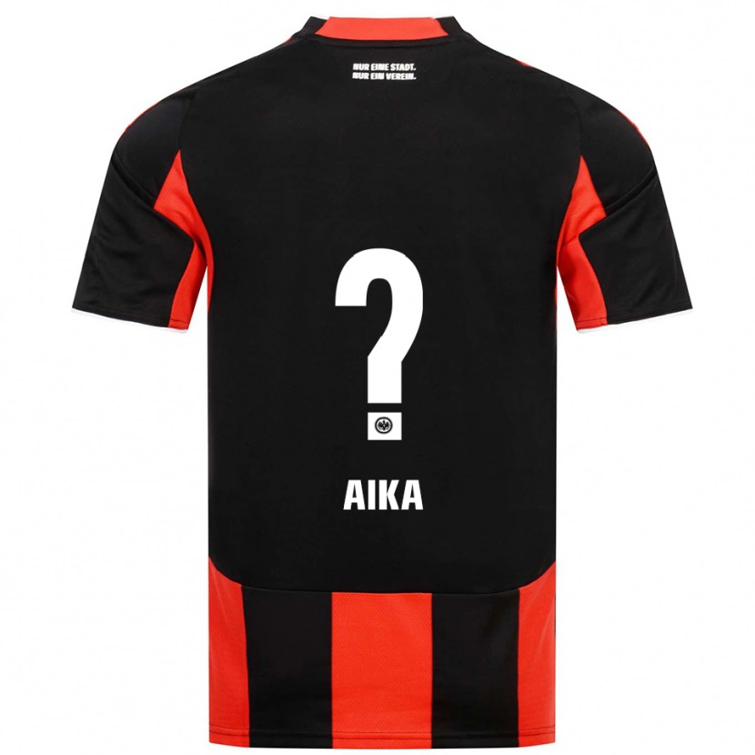 Danxen Herren Israel Aika #0 Schwarz Rot Heimtrikot Trikot 2025/26 T-Shirt Österreich
