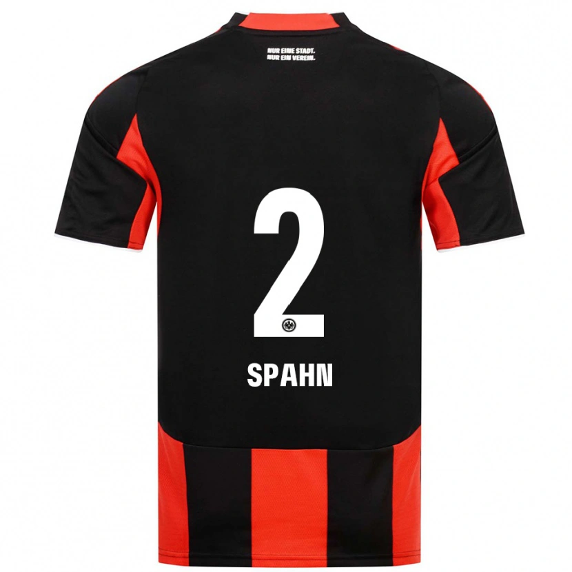 Danxen Herren Maurice Spahn #2 Schwarz Rot Heimtrikot Trikot 2025/26 T-Shirt Österreich