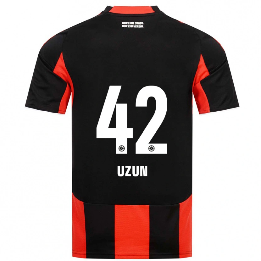 Danxen Herren Can Uzun #42 Schwarz Rot Heimtrikot Trikot 2025/26 T-Shirt Österreich