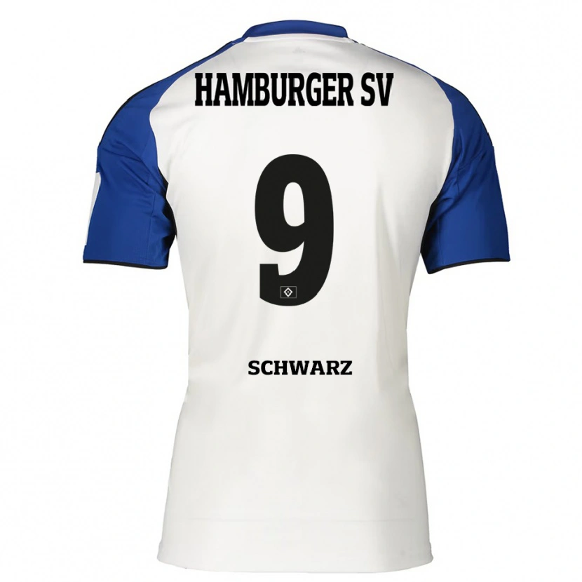Danxen Herren Rafael Schwarz #9 Weiß Blau Heimtrikot Trikot 2025/26 T-Shirt Österreich