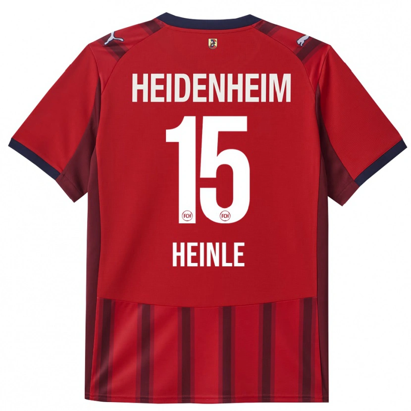 Danxen Herren Paul Heinle #15 Rot Marineblau Heimtrikot Trikot 2025/26 T-Shirt Österreich