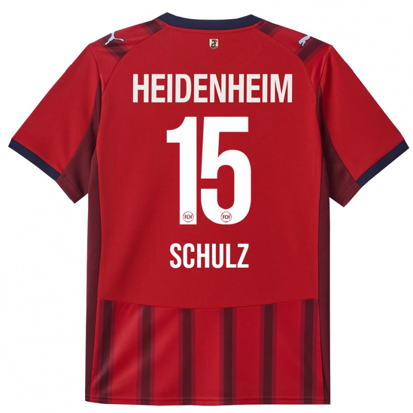 Danxen Herren Dana Schulz #15 Rot Marineblau Heimtrikot Trikot 2025/26 T-Shirt Österreich