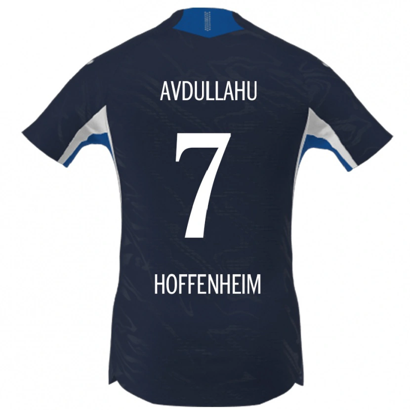 Danxen Herren Leon Avdullahu #7 Marineblau Weiß Heimtrikot Trikot 2025/26 T-Shirt Österreich
