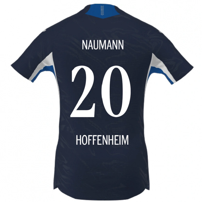 Danxen Herren Maxim Naumann #20 Marineblau Weiß Heimtrikot Trikot 2025/26 T-Shirt Österreich