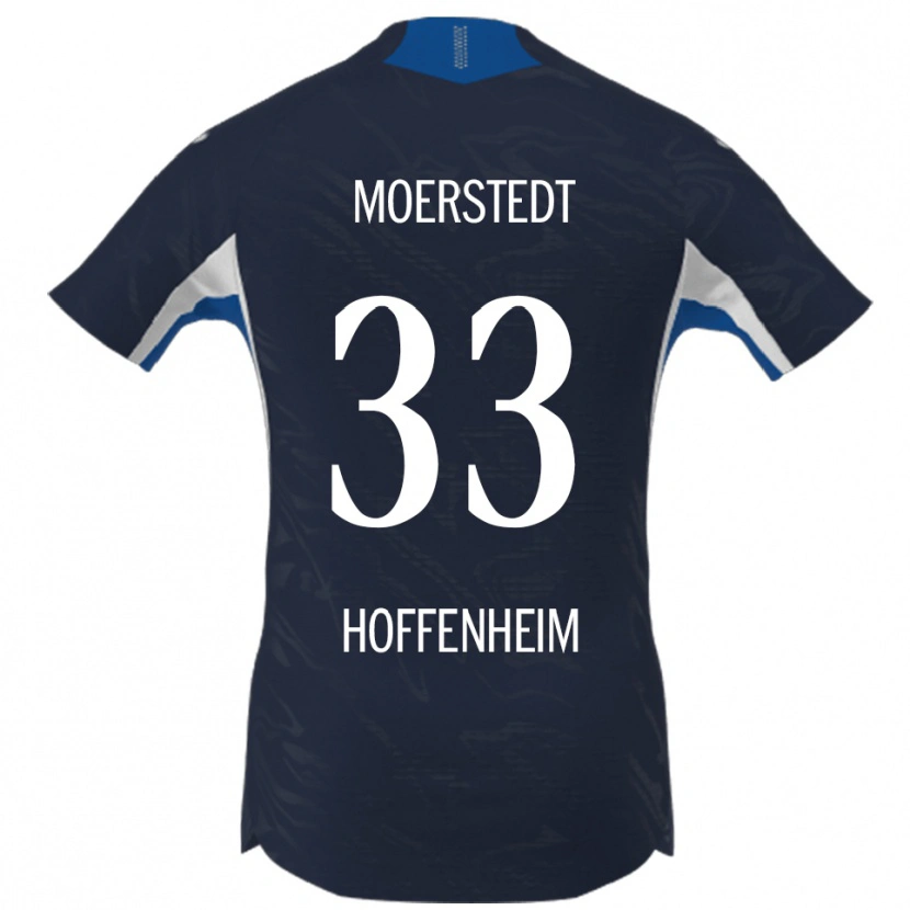 Danxen Herren Max Moerstedt #33 Marineblau Weiß Heimtrikot Trikot 2025/26 T-Shirt Österreich