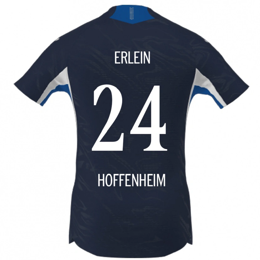 Danxen Herren Luca Erlein #24 Marineblau Weiß Heimtrikot Trikot 2025/26 T-Shirt Österreich