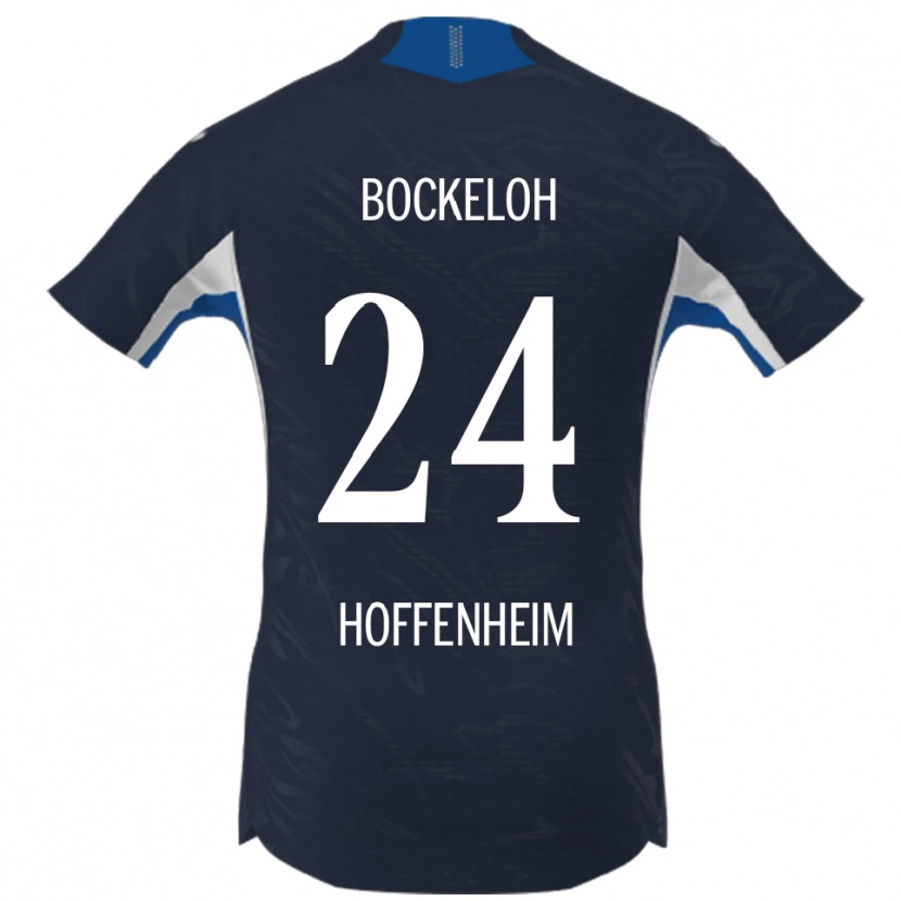 Danxen Herren Leonhard Bockeloh #24 Marineblau Weiß Heimtrikot Trikot 2025/26 T-Shirt Österreich