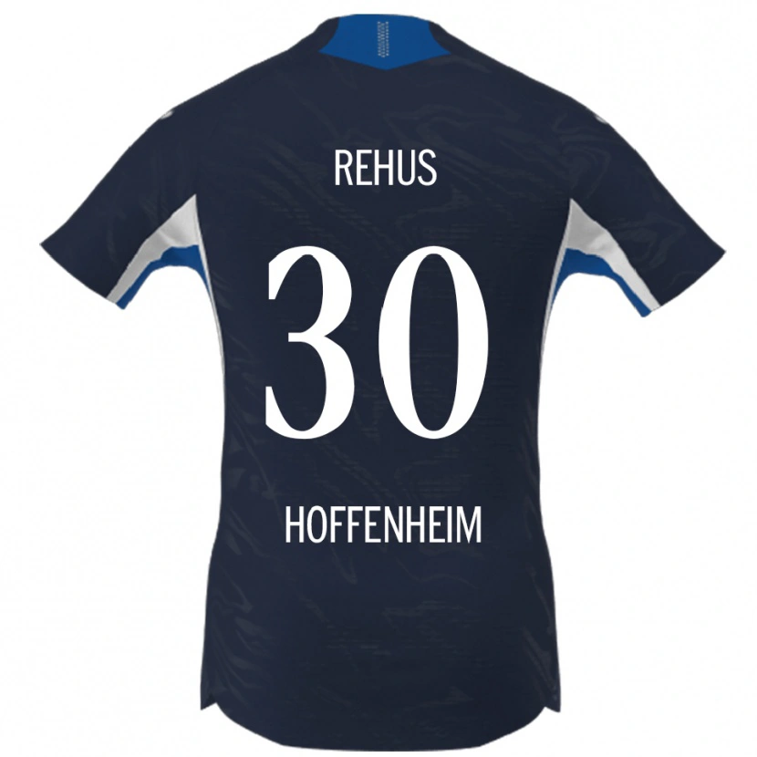 Danxen Herren Milan Rehus #30 Marineblau Weiß Heimtrikot Trikot 2025/26 T-Shirt Österreich