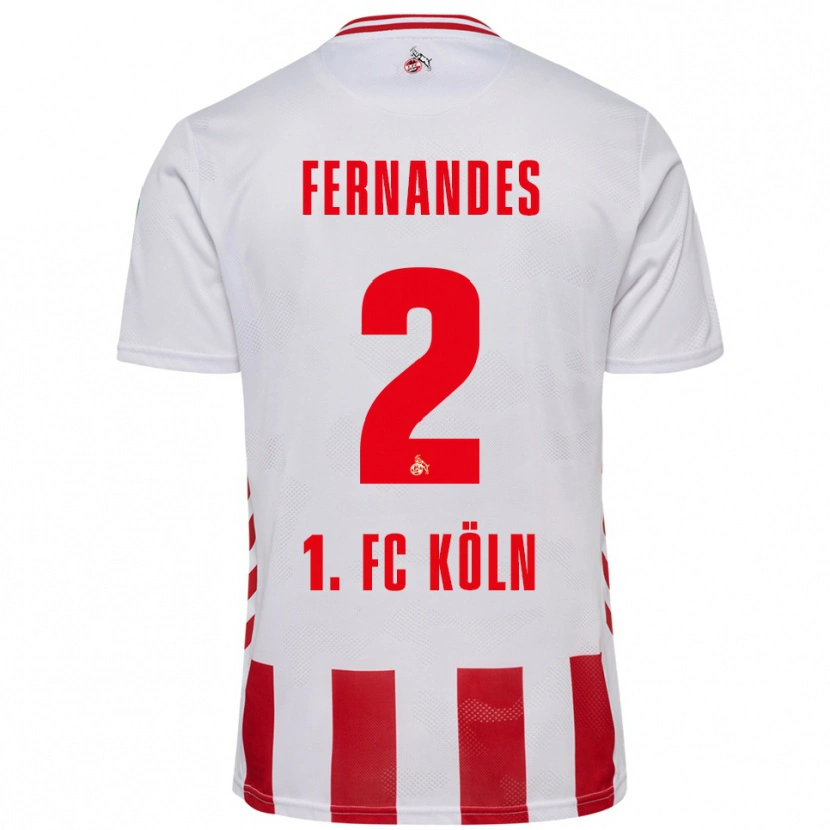 Danxen Herren Tyron Fernandes #2 Weiß Rot Heimtrikot Trikot 2025/26 T-Shirt Österreich