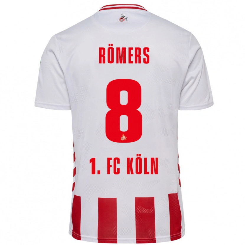 Danxen Herren Arian Römers #8 Weiß Rot Heimtrikot Trikot 2025/26 T-Shirt Österreich
